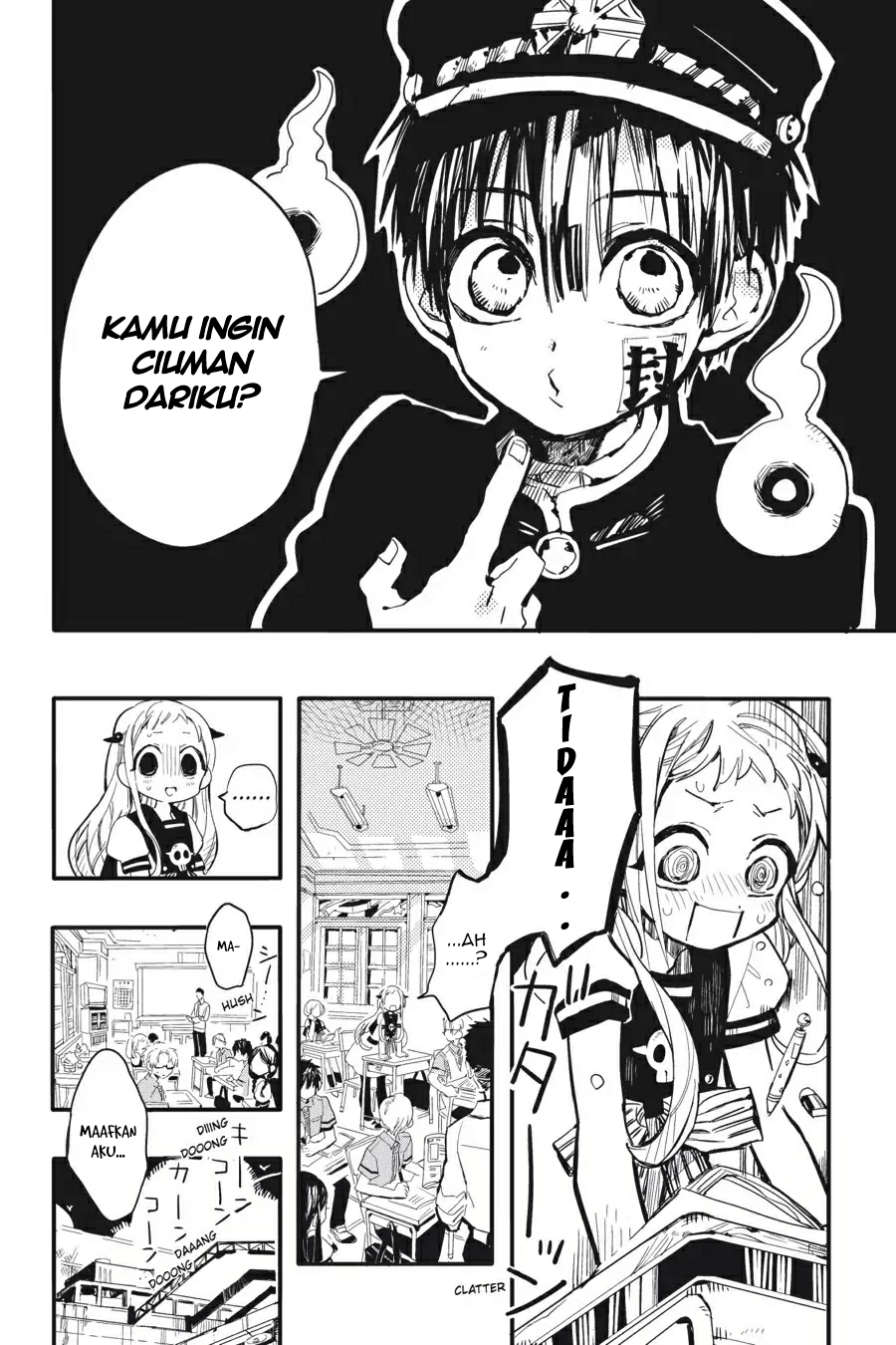 Jibaku Shounen Hanako-kun Chapter 08 Gambar 2
